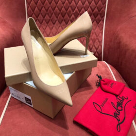 CL Pigalle 85 Nude Patent Leather
