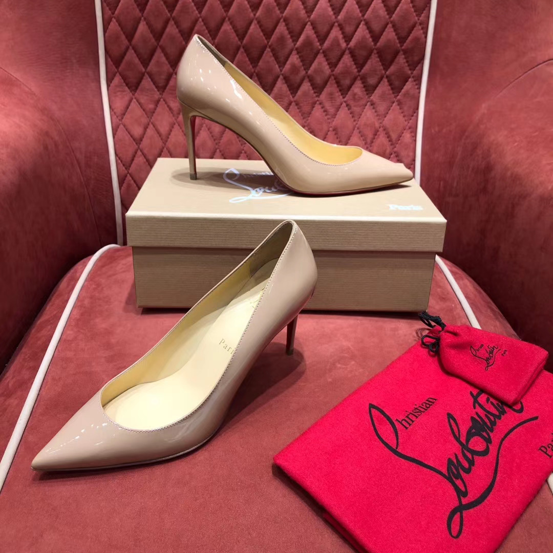 CL Pigalle 85 Nude Patent Leather CL Pigalle 85 Nude Patent Leather