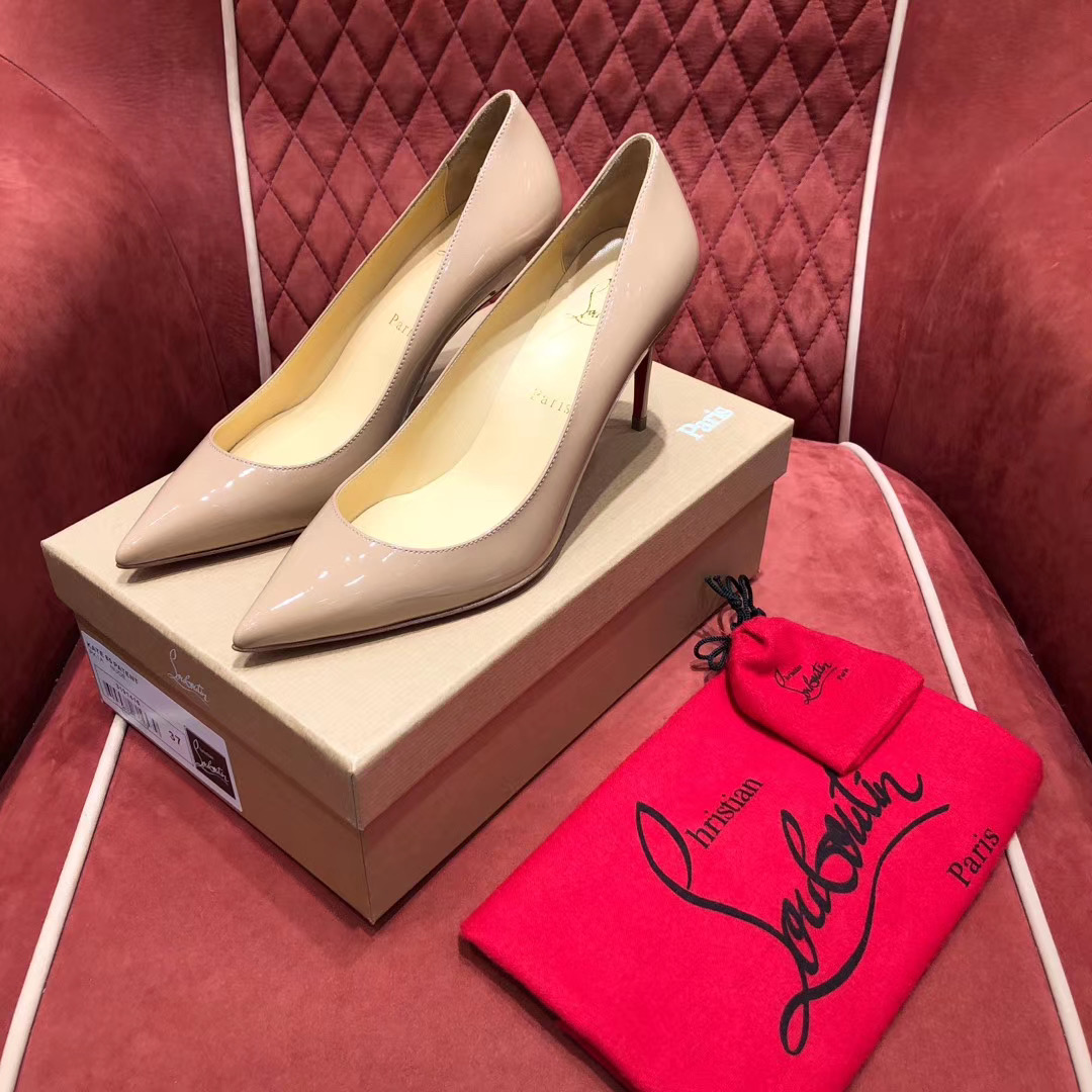 CL Pigalle 85 Nude Patent Leather CL Pigalle 85 Nude Patent Leather