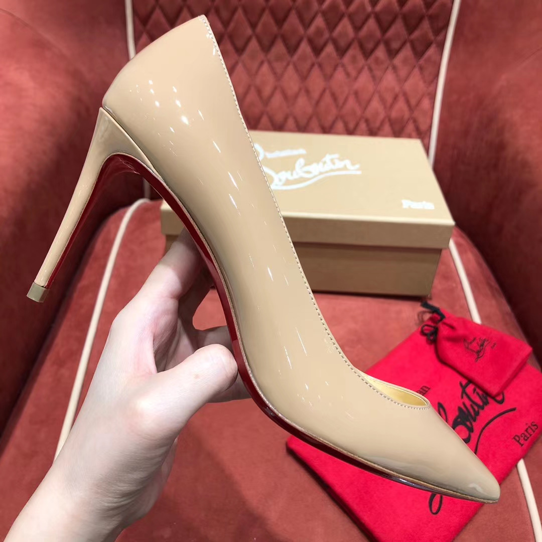 CL Pigalle 85 Nude Patent Leather CL Pigalle 85 Nude Patent Leather