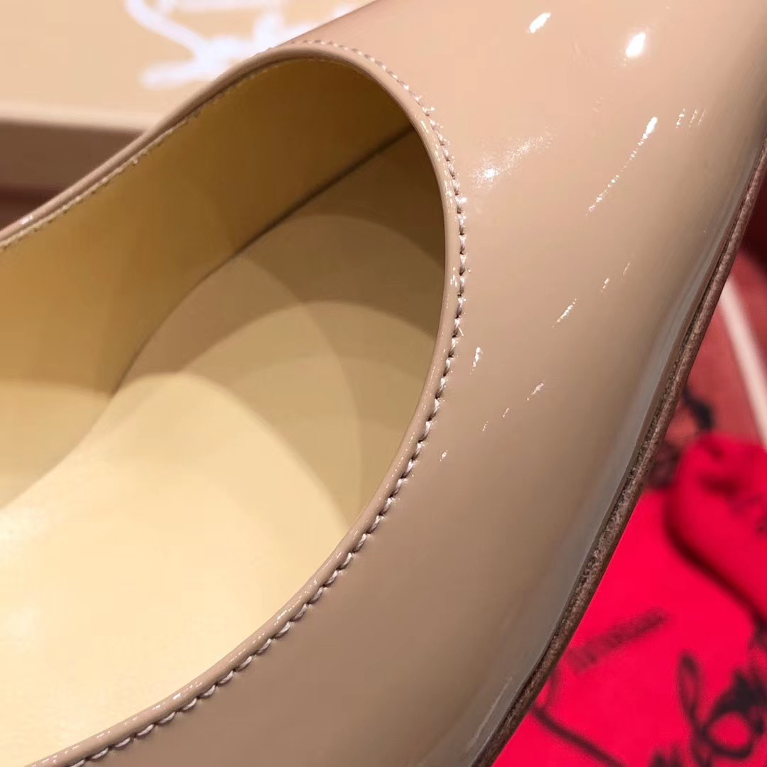 CL Pigalle 85 Nude Patent Leather CL Pigalle 85 Nude Patent Leather
