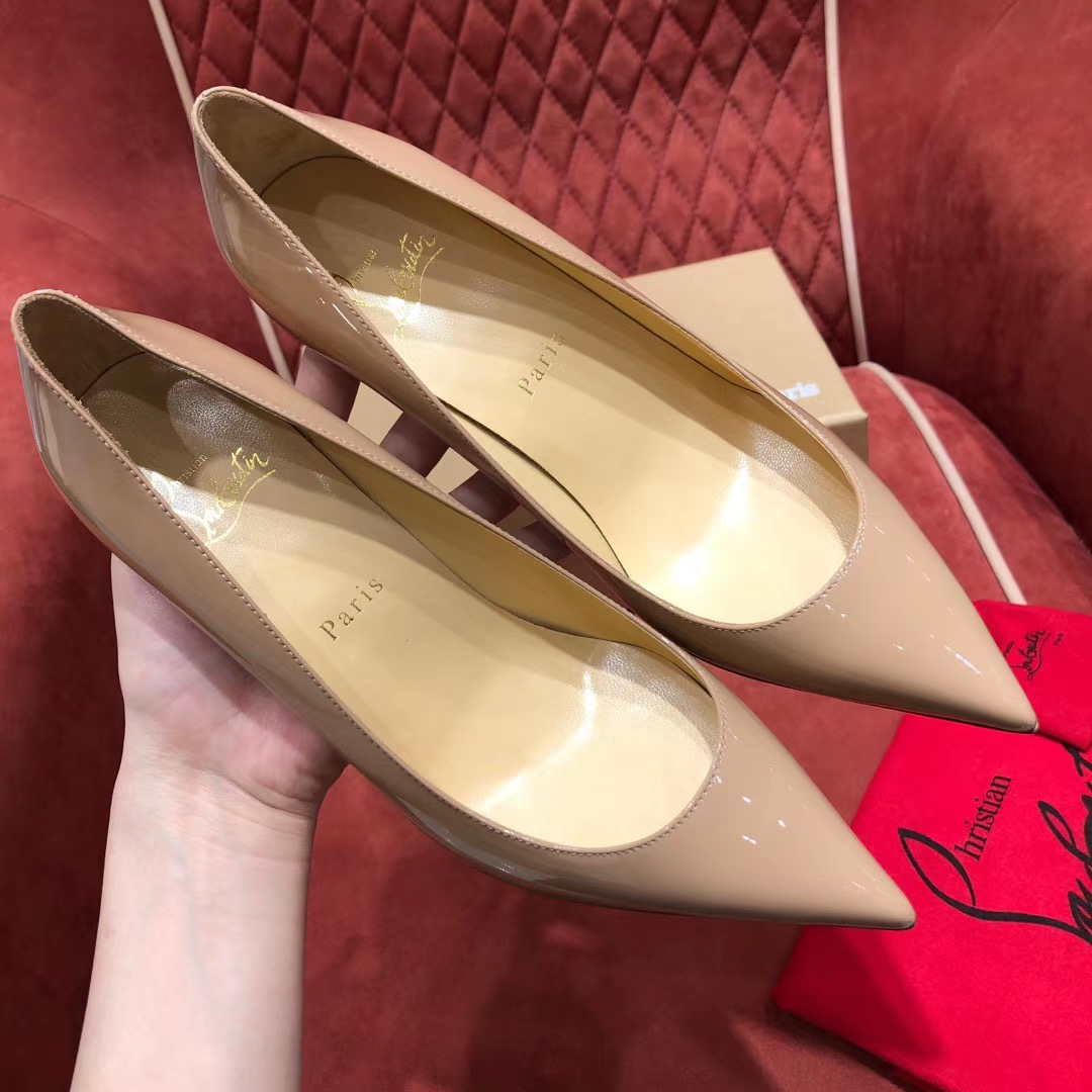 CL Pigalle 85 Nude Patent Leather CL Pigalle 85 Nude Patent Leather