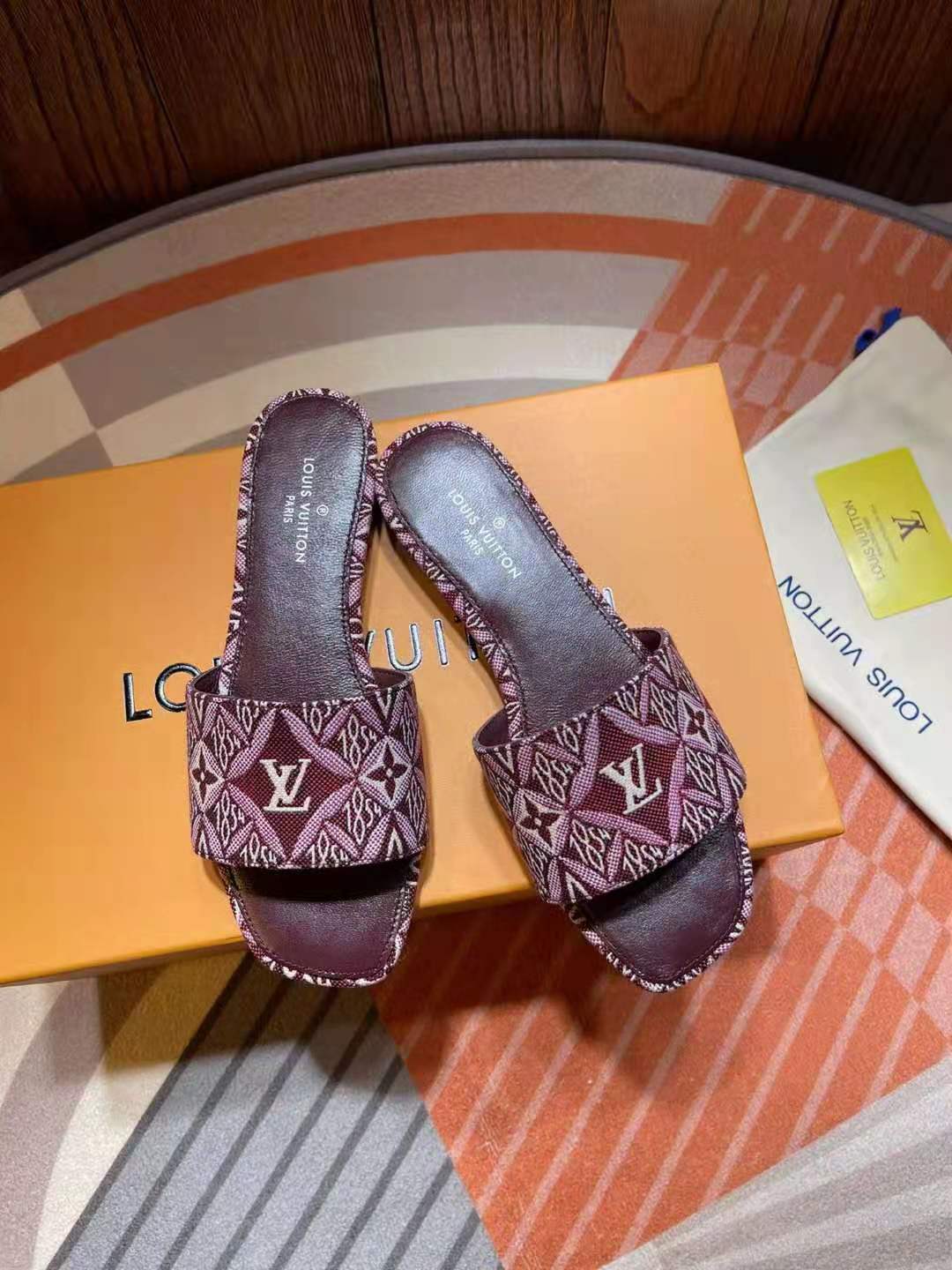 LV Revival Flat Mule