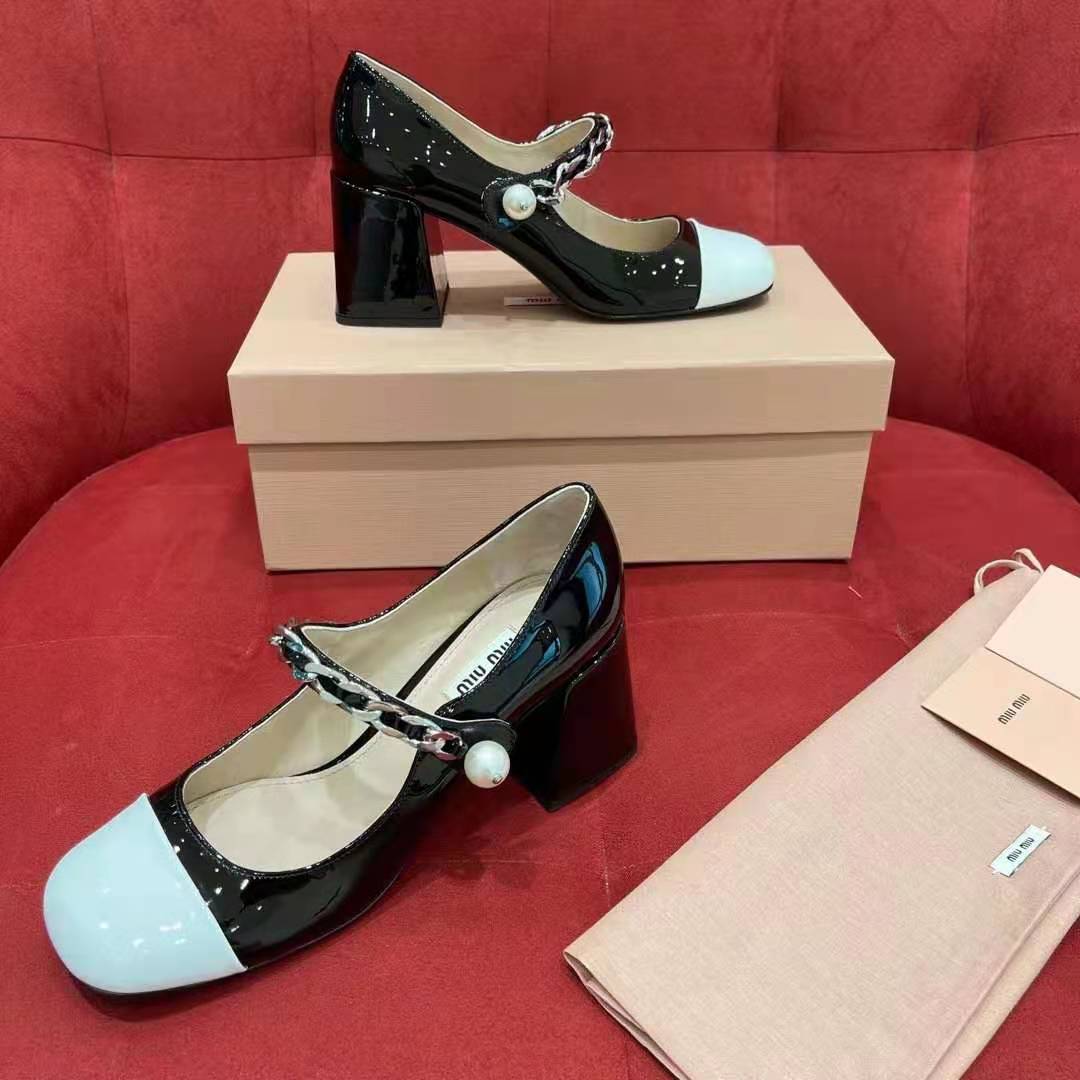 Miu Miu Patent Leather Pumps