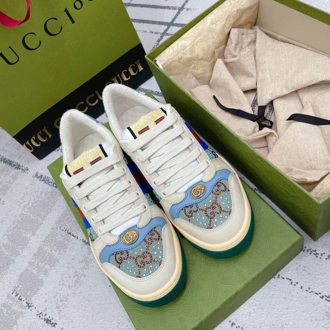 Gucci Screener Sneaker With Crystal
