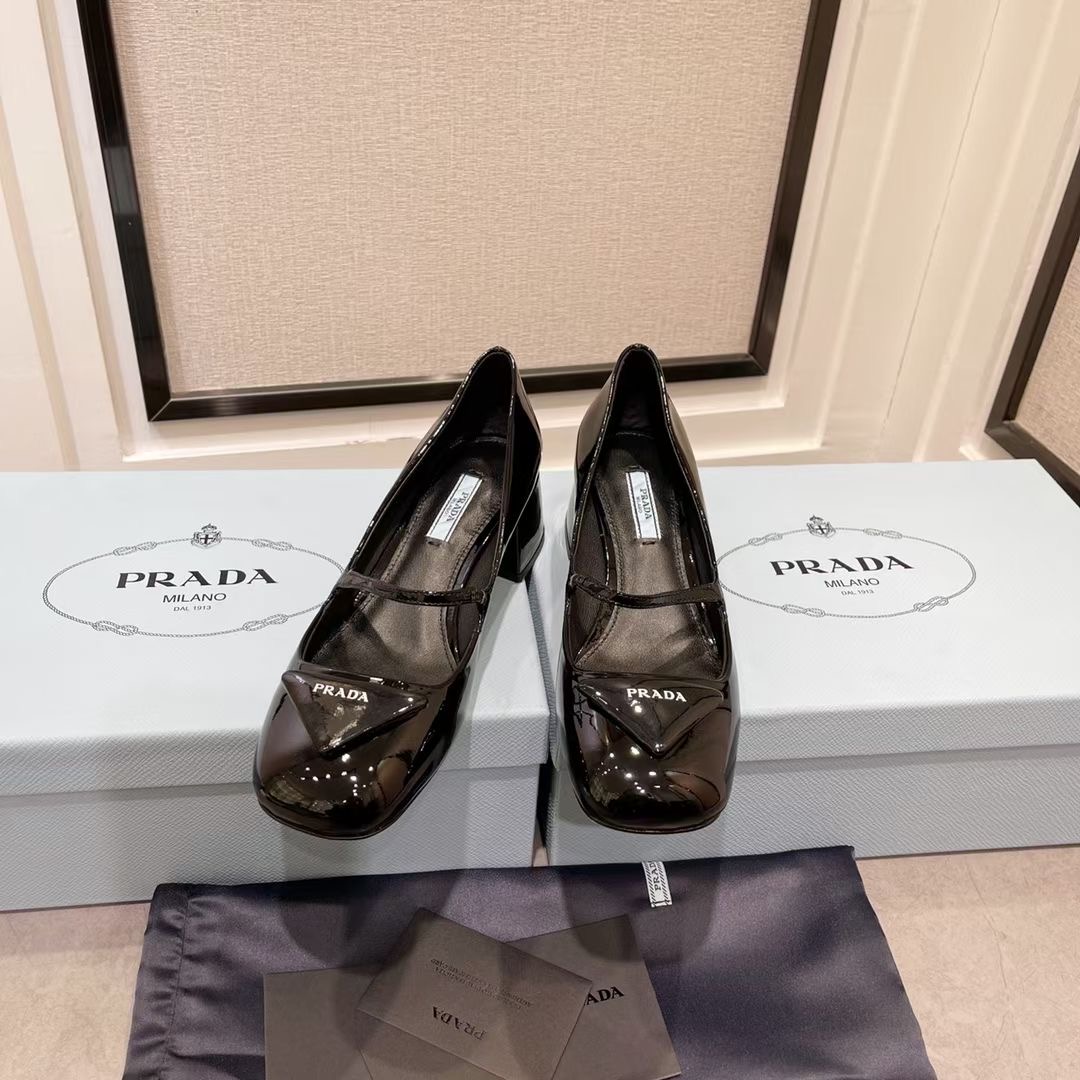 Prada Leather Pumps