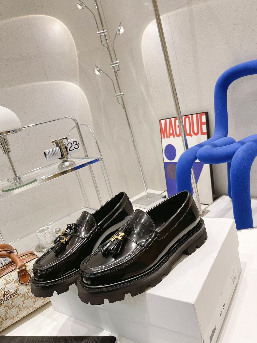 Celine Margaret Loafer With Tassels Celine Margaret Loafer With Tassels