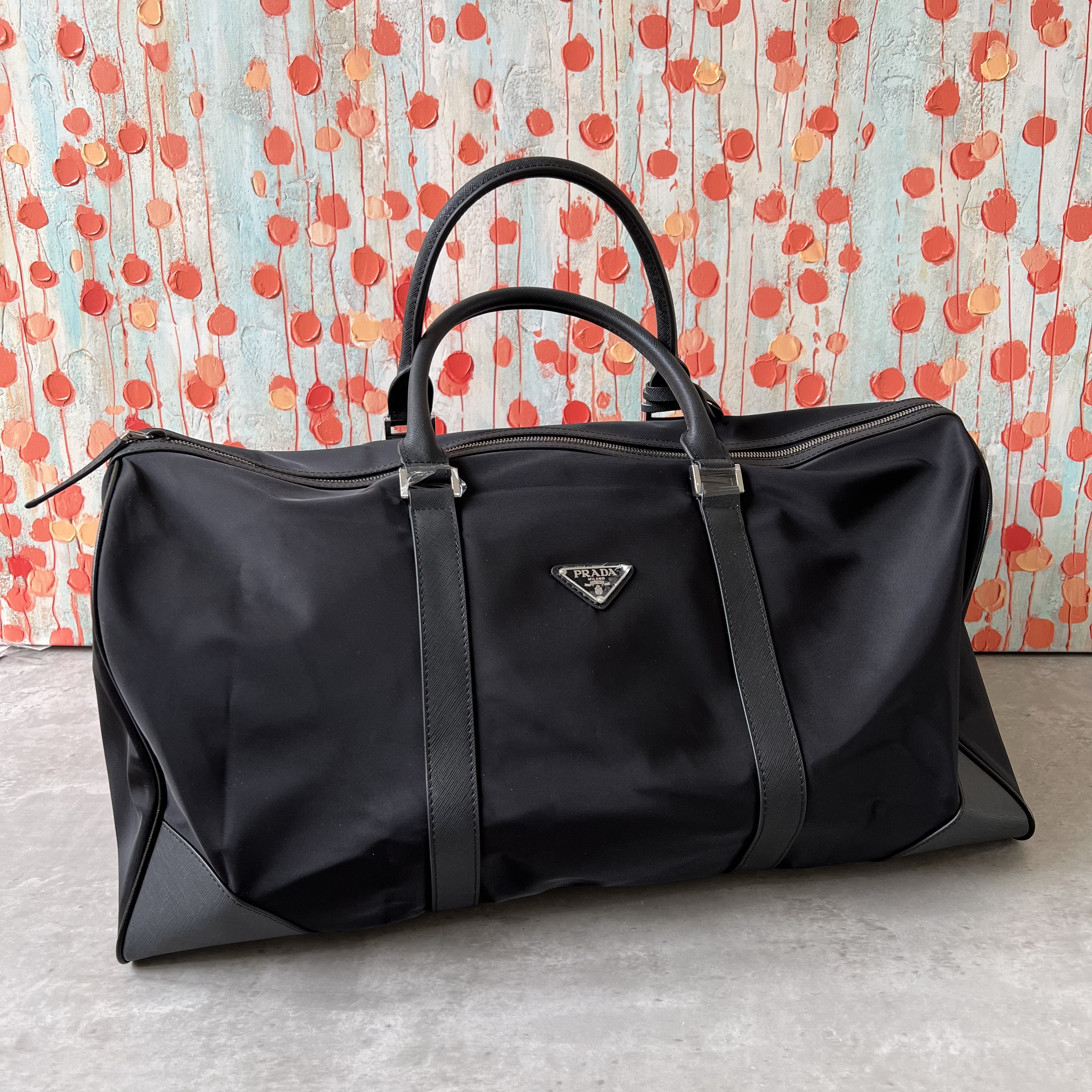 Prada-Nylon-and-Saffiano-Leather-Travel-Bag