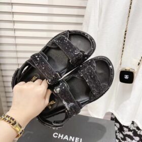 Chanel Dad Sandal Sequins Chanel Dad Sandal Sequins