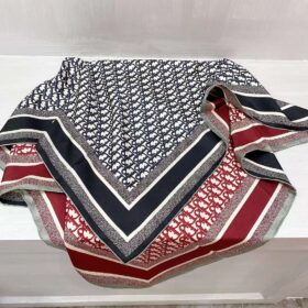 Dior Oblique Diortwin Square Scarf