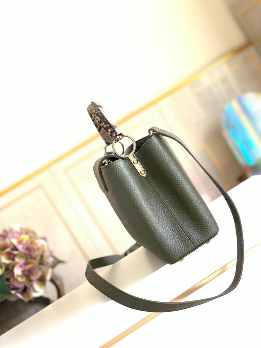 LV Capucines BB Python Handle LV Capucines BB Python Handle