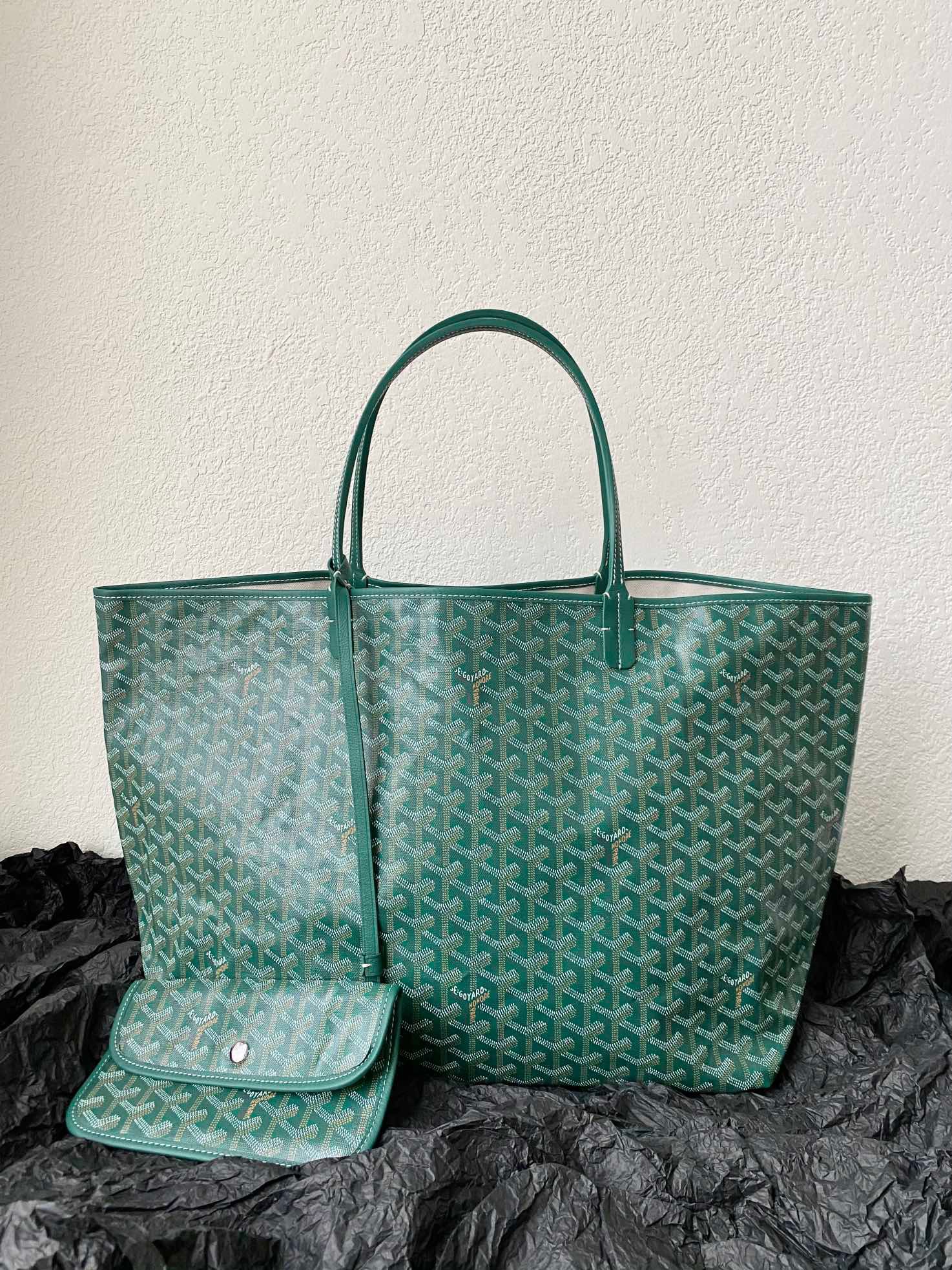 Goyard St Louis GM Green