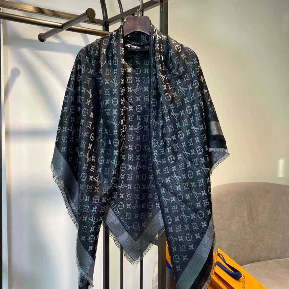 LV Monogram Shine Shawl
