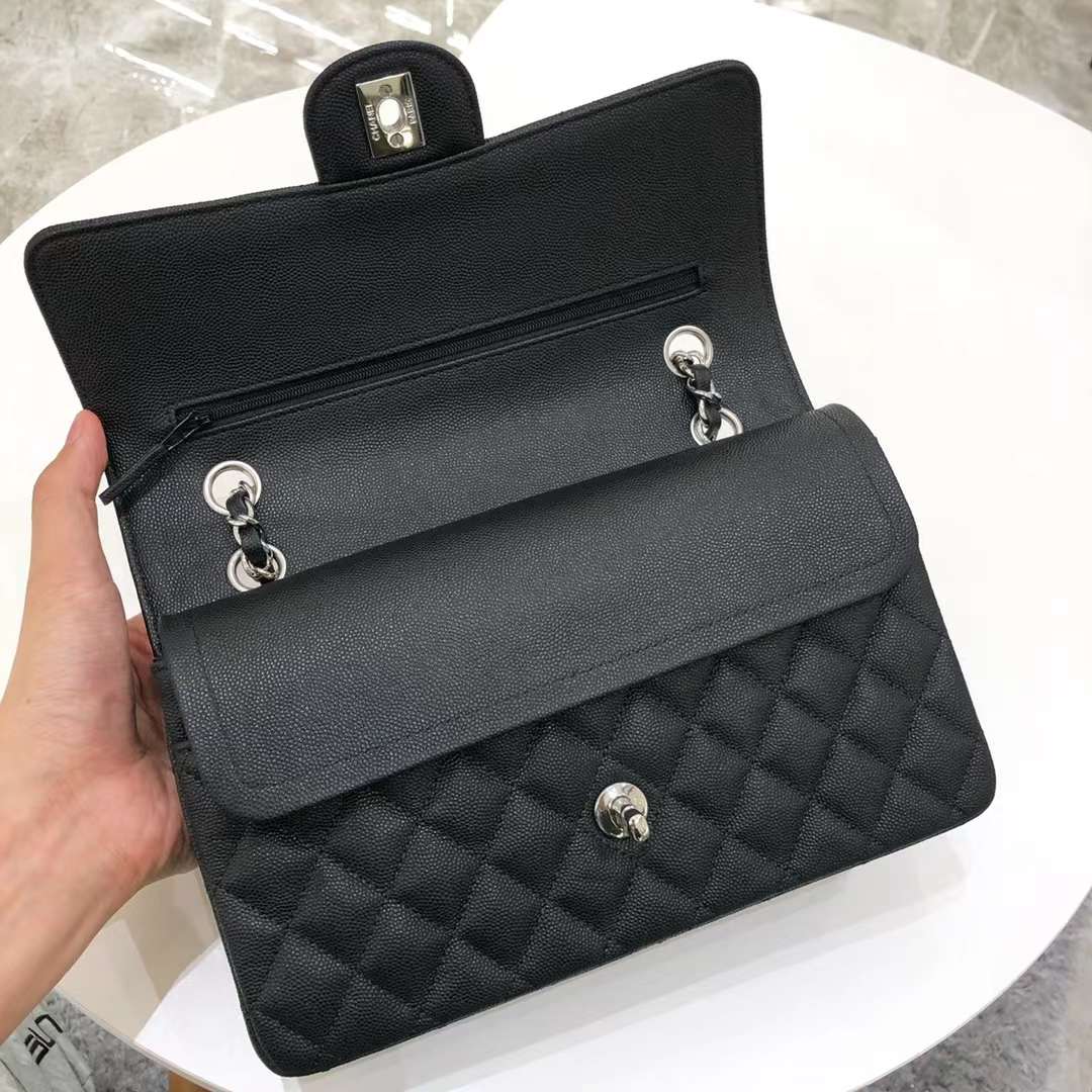 Chanel Classic Double Flap Medium Caviar Black Chanel Classic Double Flap Medium Caviar Black