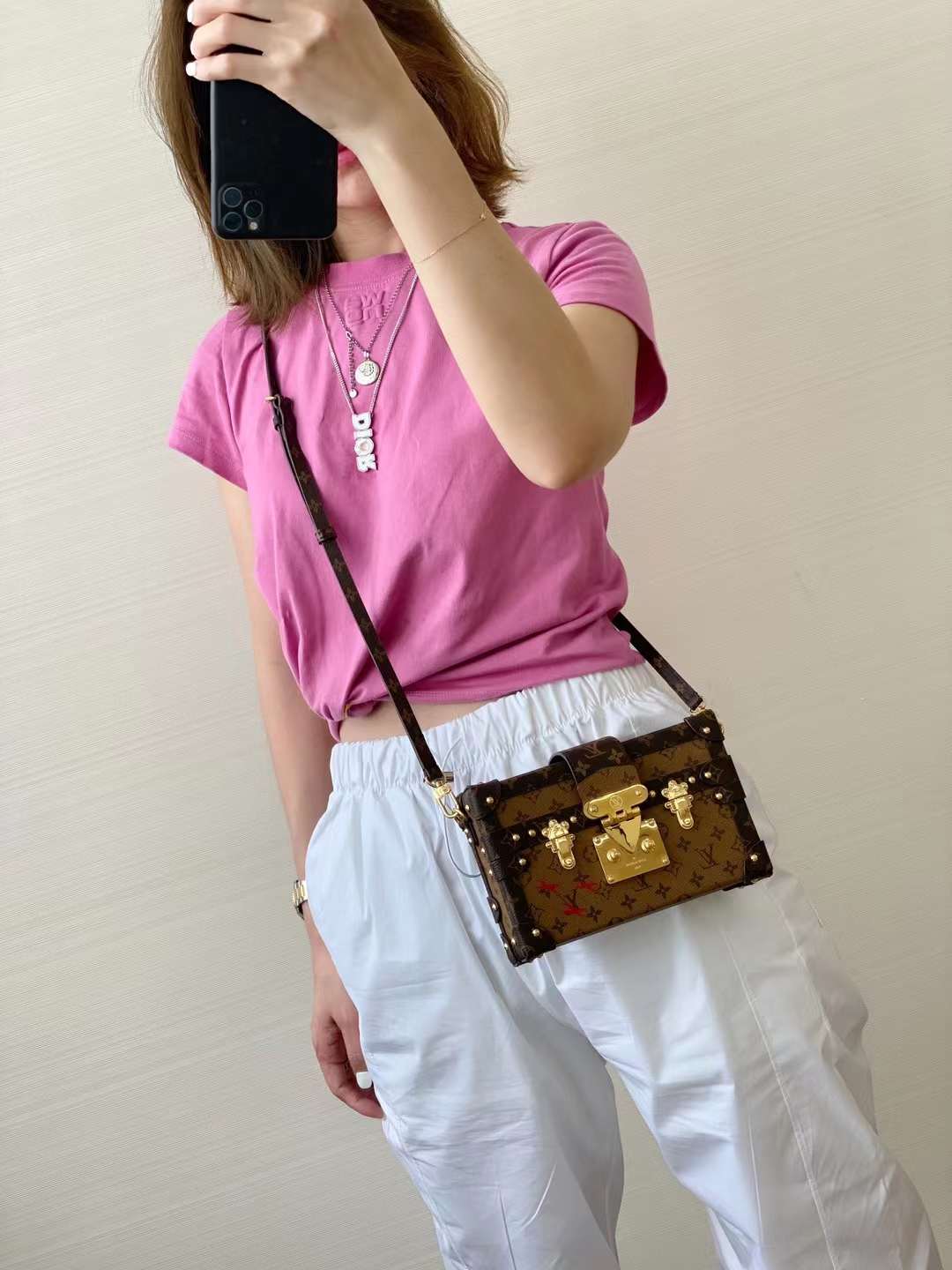 Louis Vuitton Petite Malle Monogram Reverse