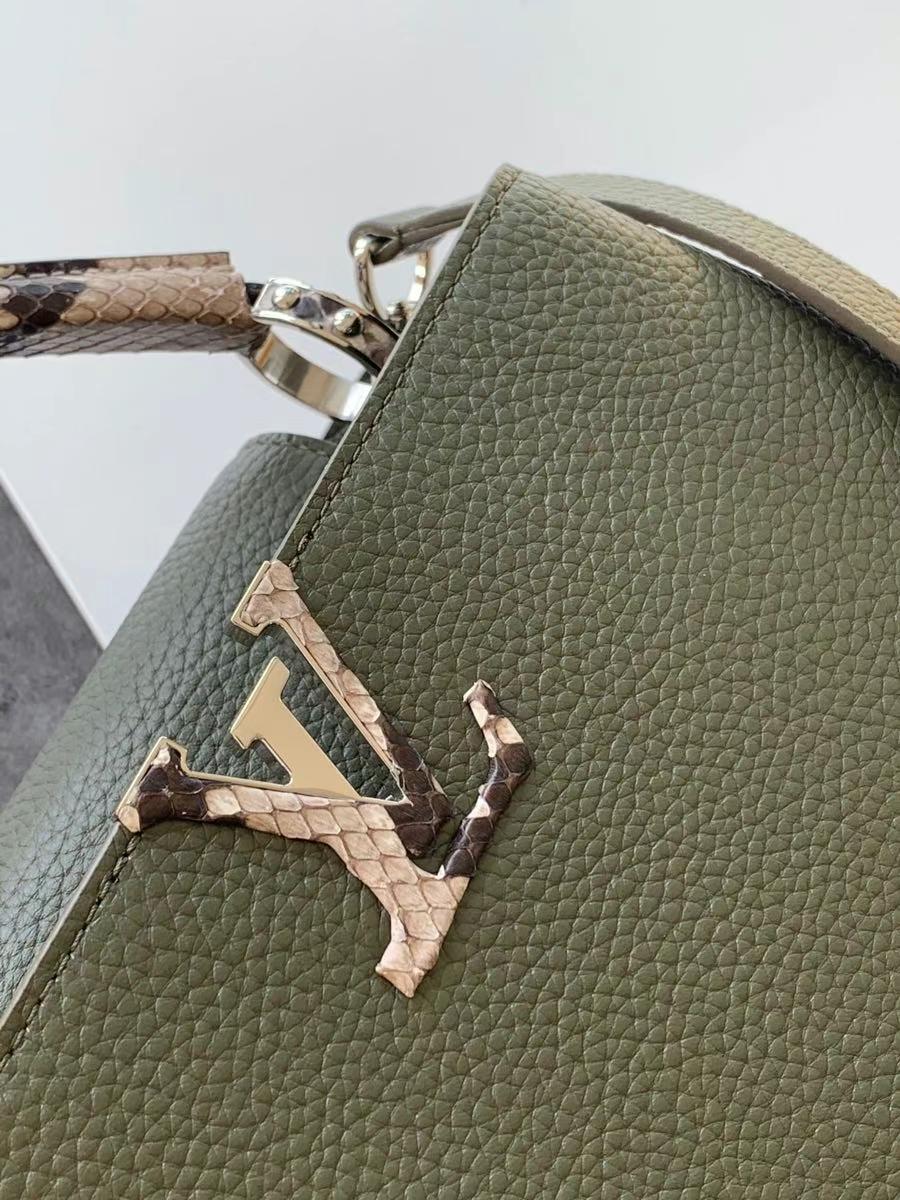 LV Capucines BB Python Handle LV Capucines BB Python Handle