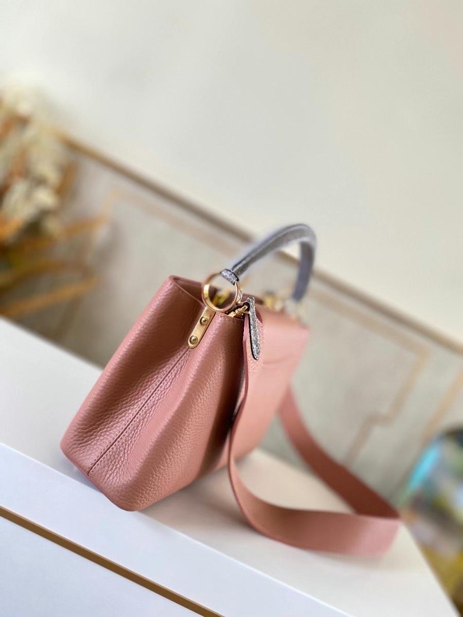 LV Capucines BB Python Handle LV Capucines BB Python Handle