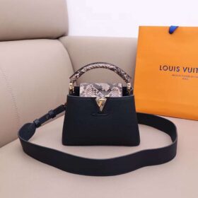 LV Capucines Mini Python Handle
