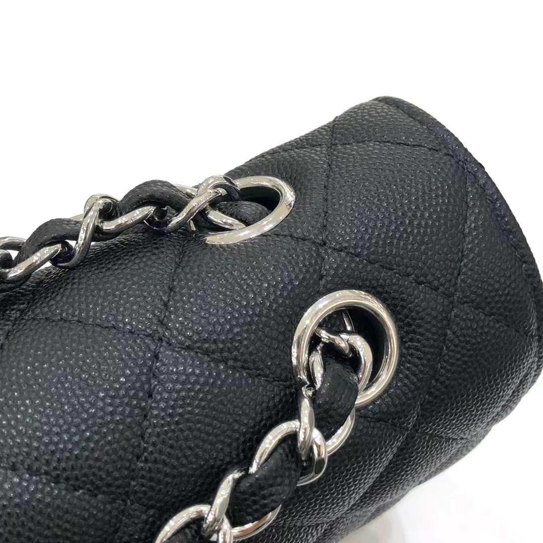 Chanel Classic Double Flap Medium Caviar Black Chanel Classic Double Flap Medium Caviar Black