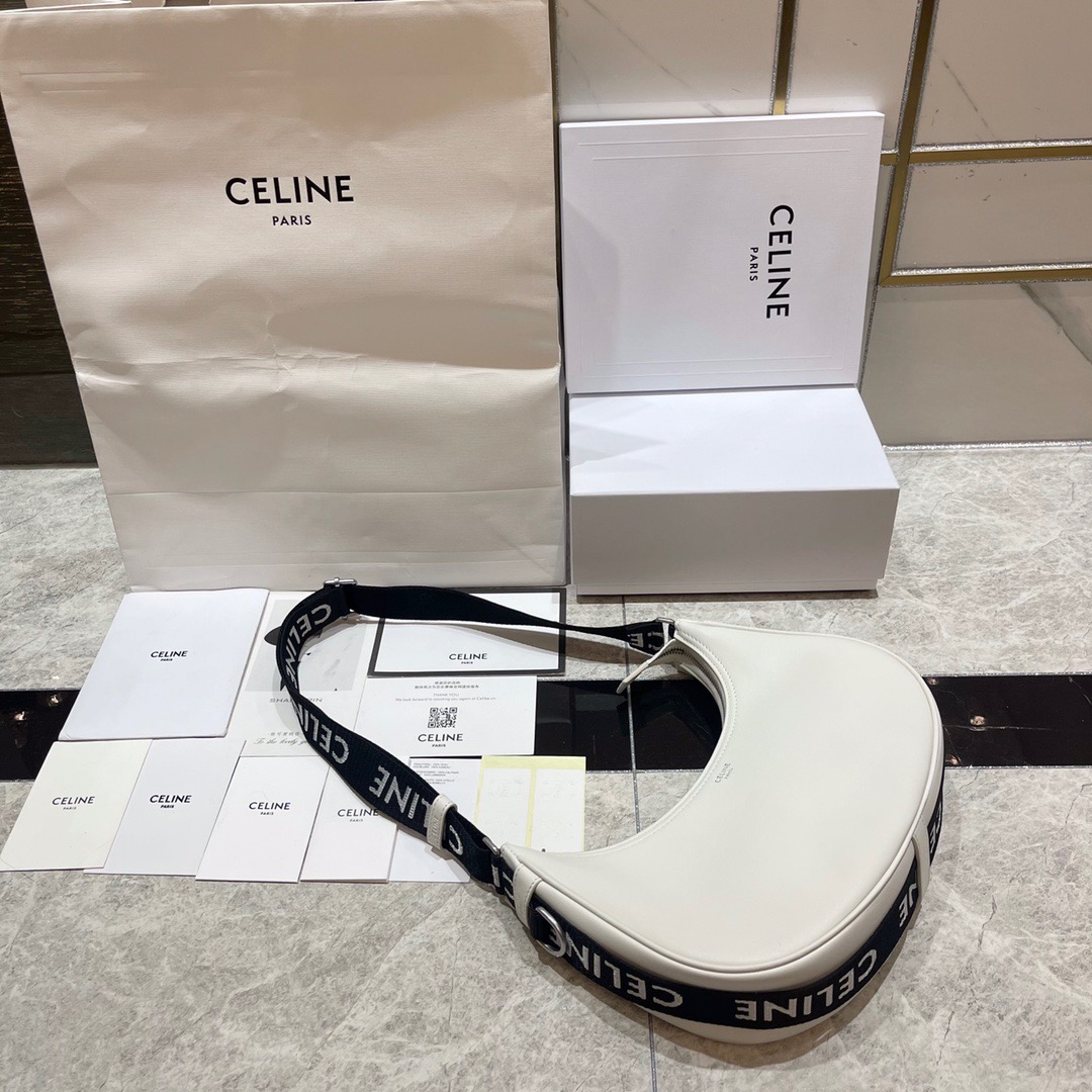 Celine Medium Ava Bag With Celine Strap