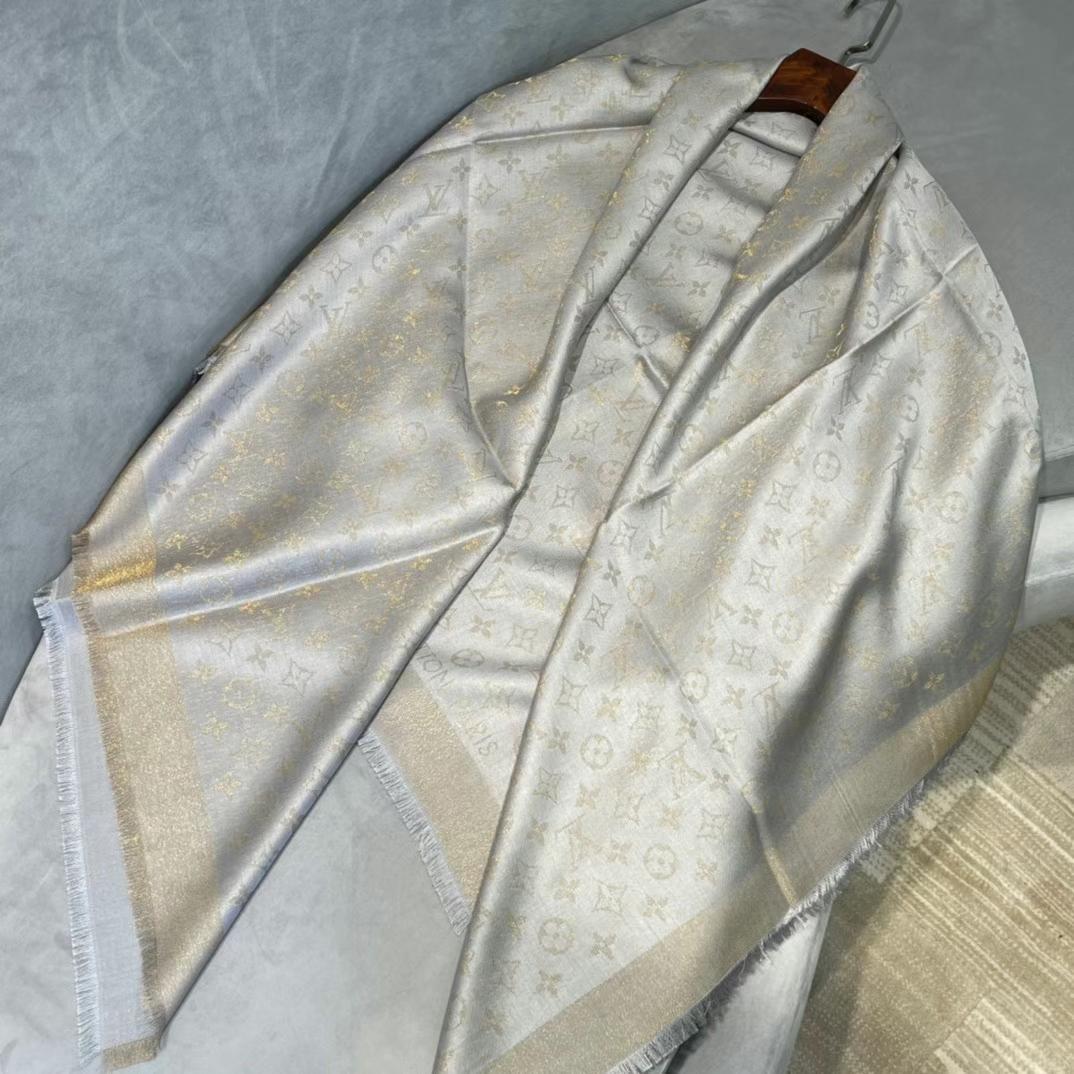LV Monogram Shine Shawl