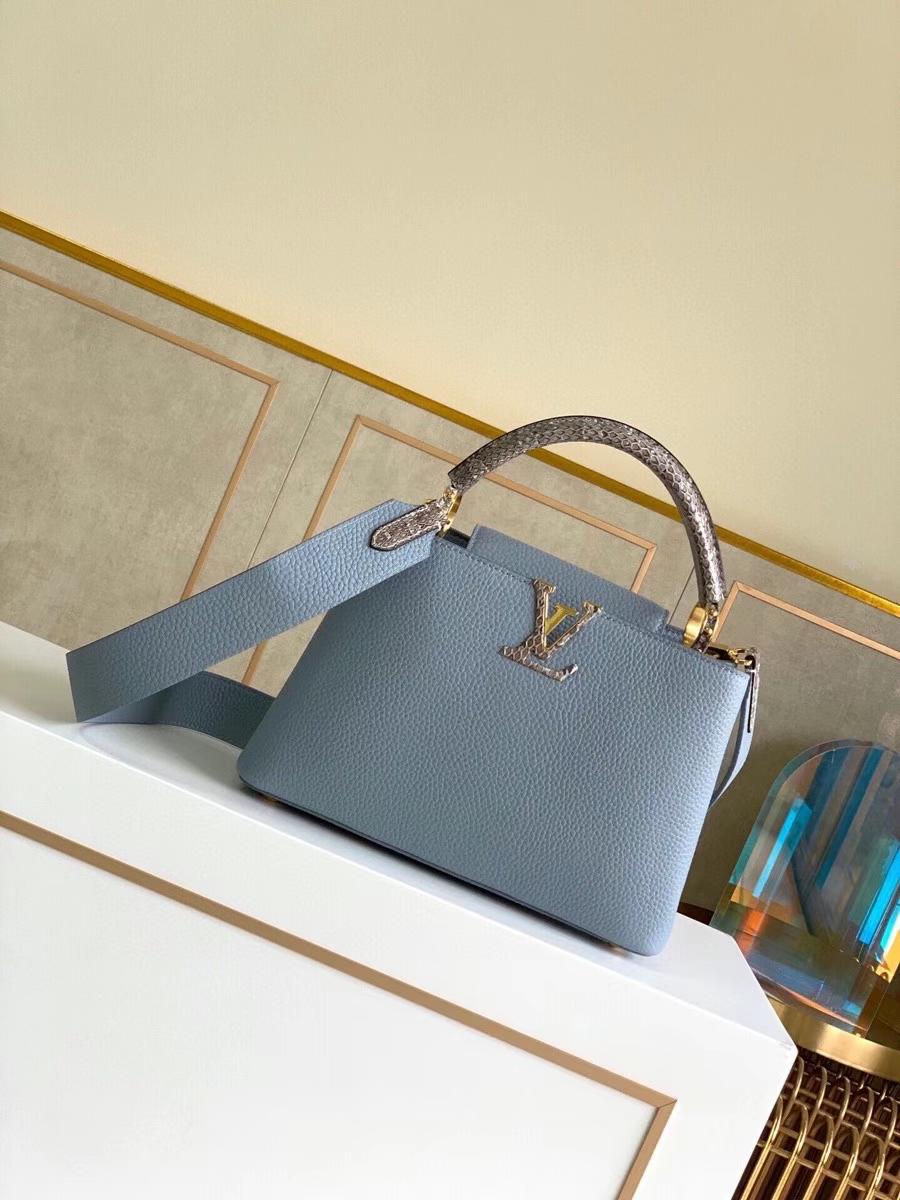 LV Capucines BB Python Handle