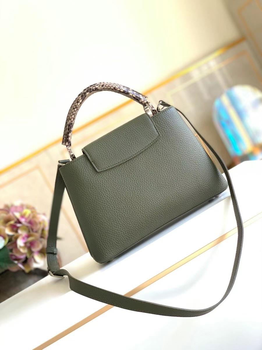 LV Capucines BB Python Handle LV Capucines BB Python Handle