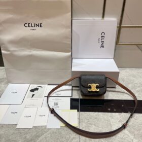 Celine Mini Bag Triomphe Canvas