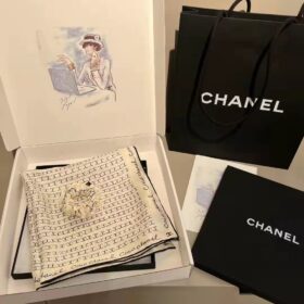 Chanel Hair Accessory Silk Twilly