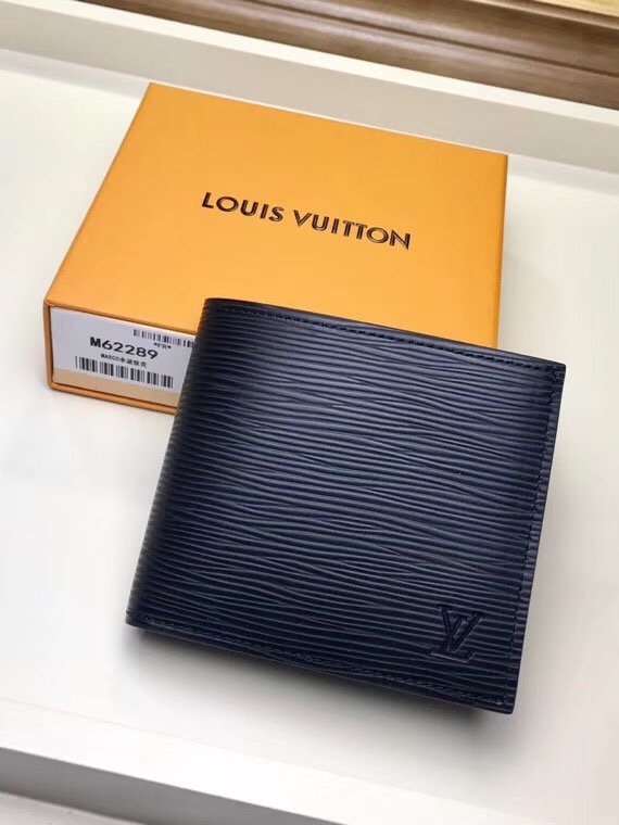 LV Marco Wallet Epi Leather Black