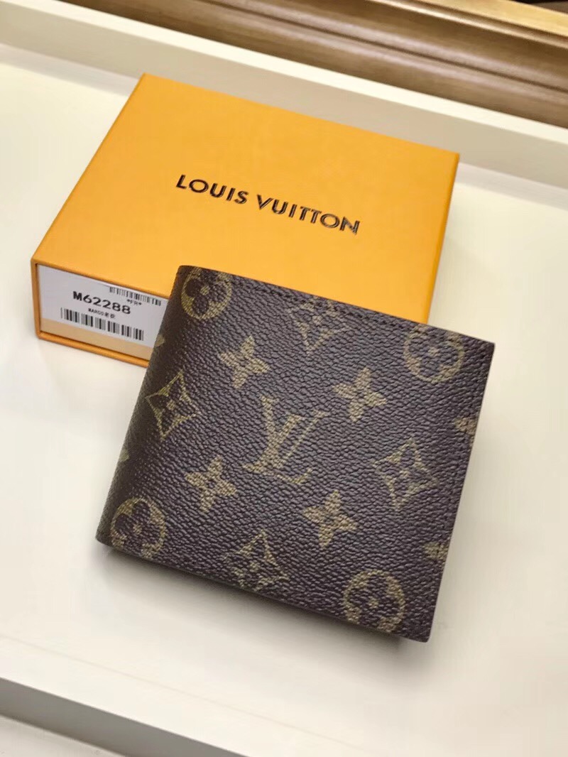 LV Marco Wallet Monogram Canvas