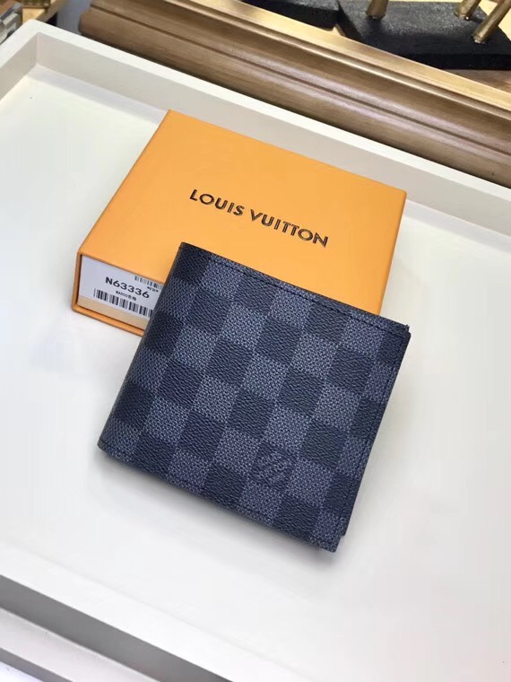 LV Marco Wallet Damier Graphite Canvas