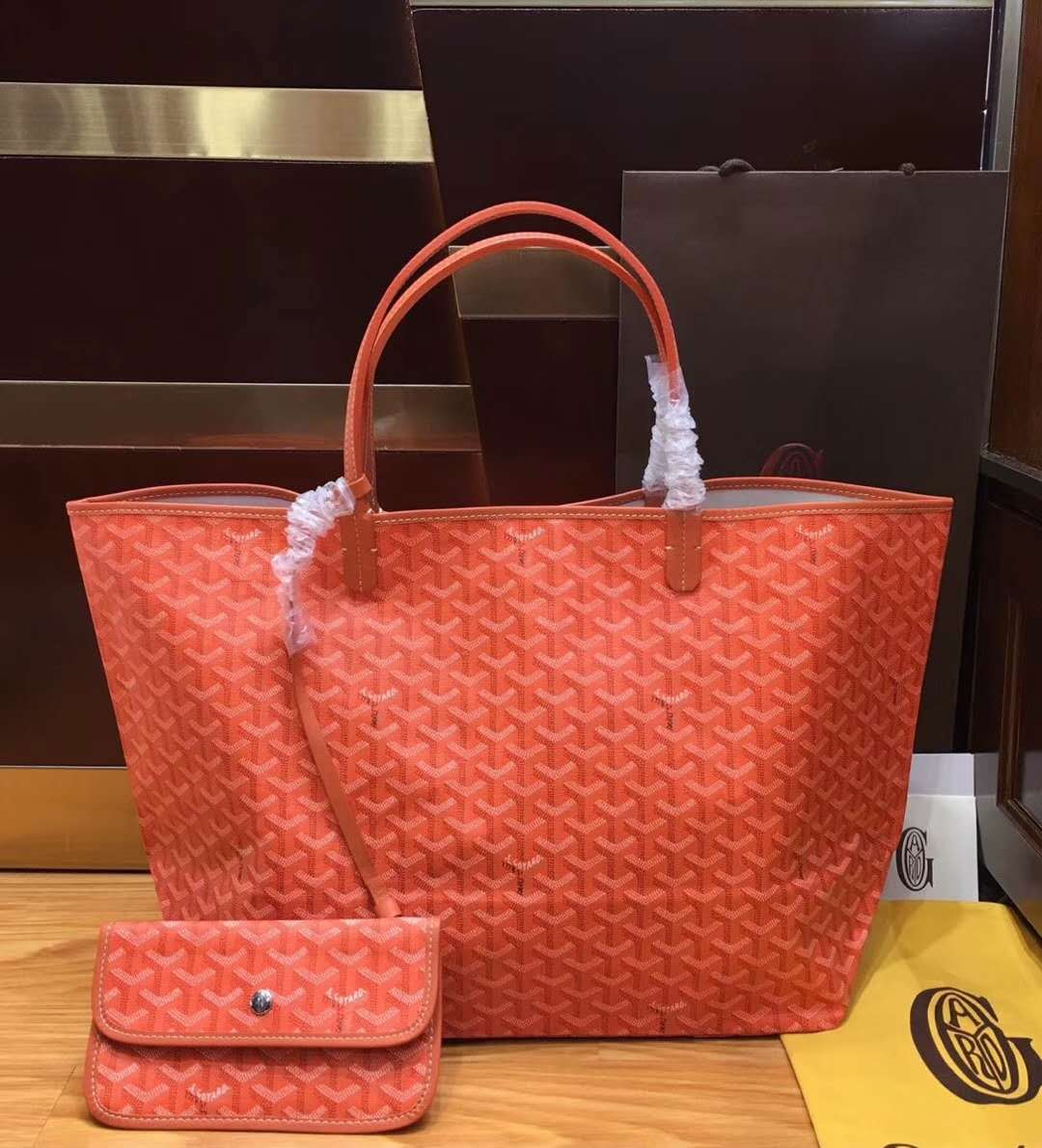 Goyard St Louis GM Orange