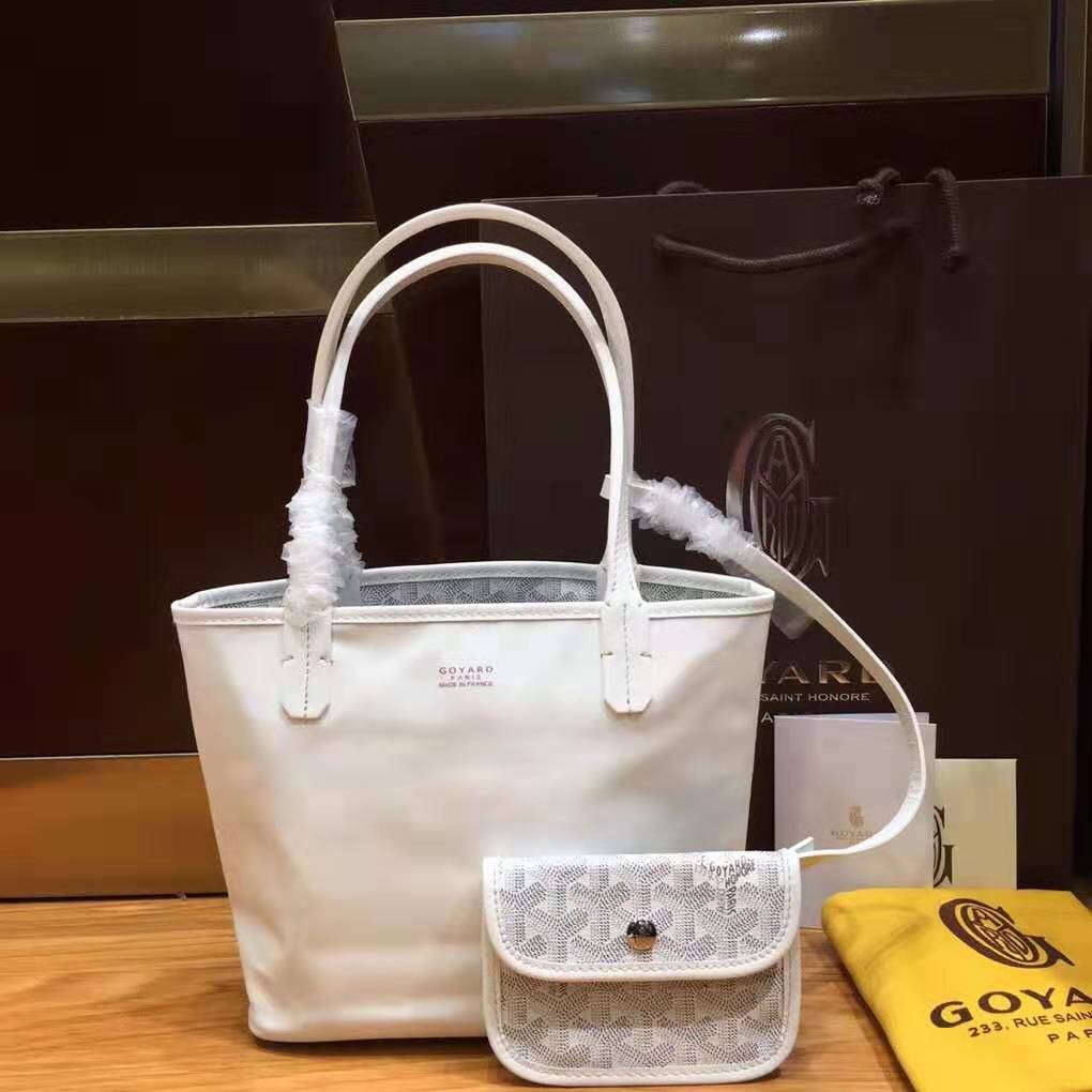 Goyard Anjou Mini White