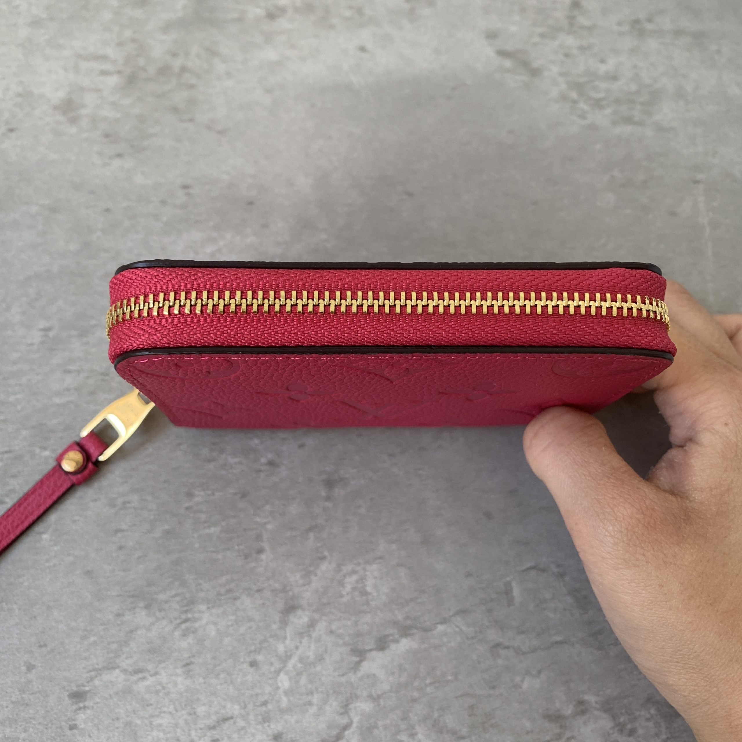 Louis Vuitton Victorine Wallet Empreinte Leather Louis Vuitton Victorine Wallet Empreinte Leather