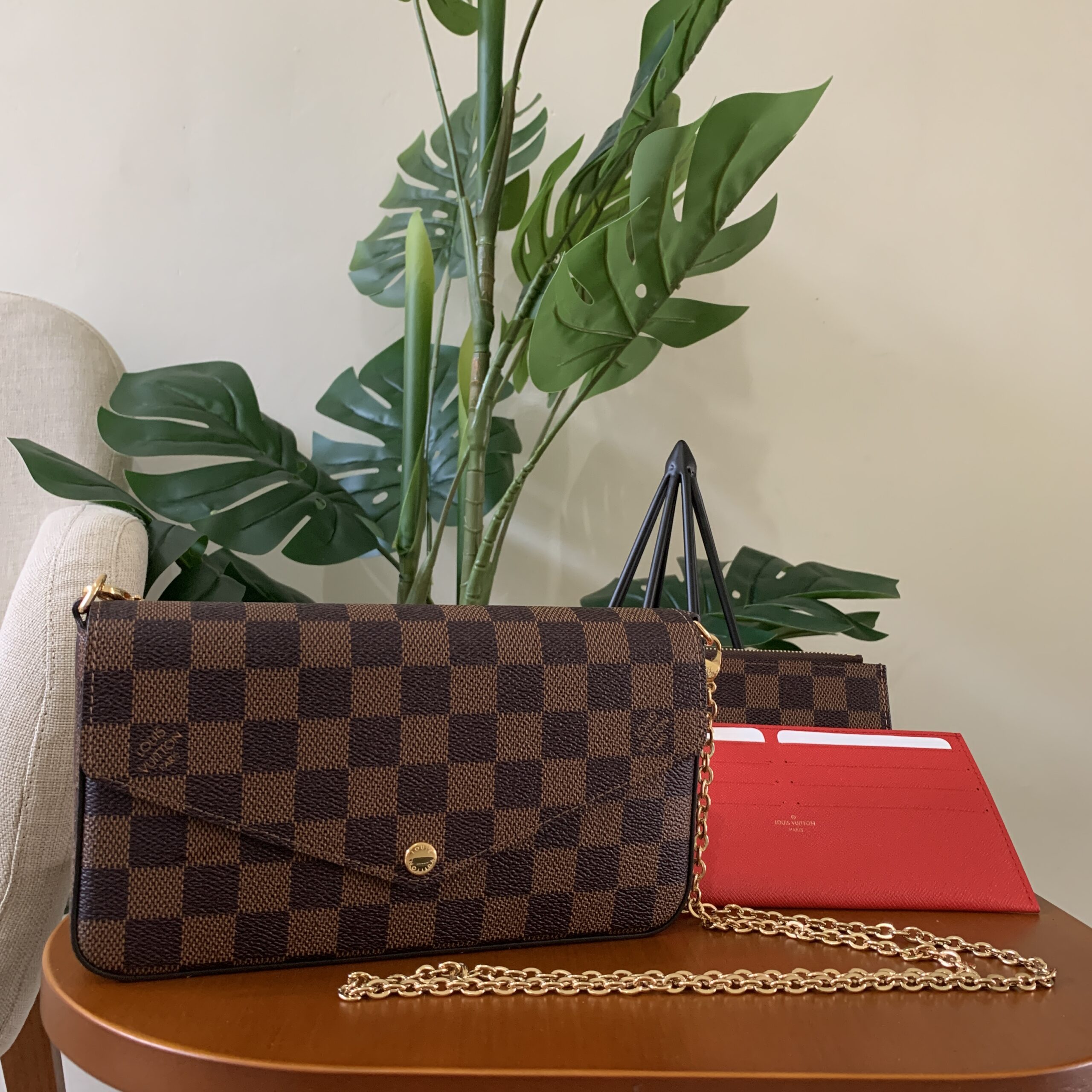 Louis Vuitton Pochette Felicie Damier Ebene