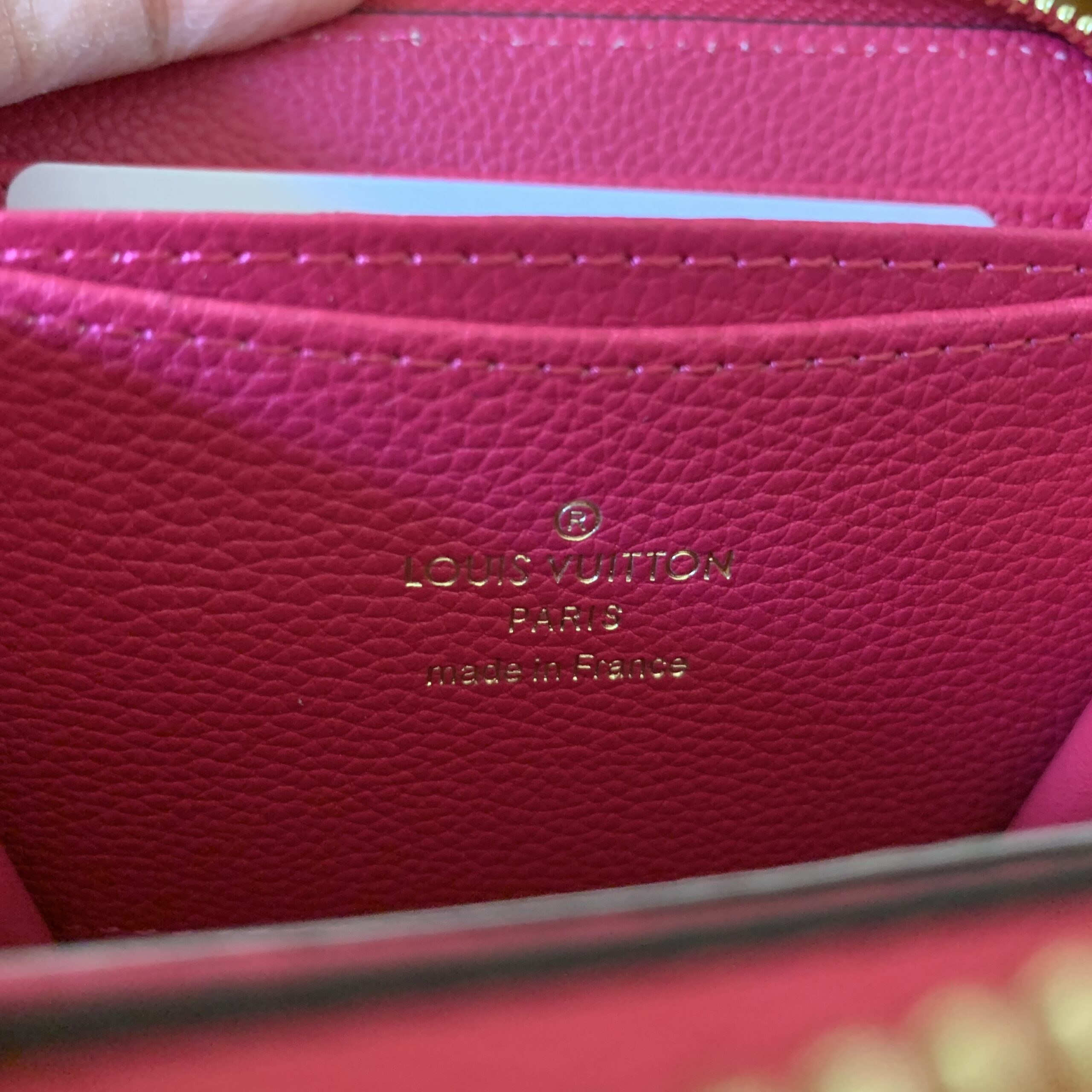 Louis Vuitton Victorine Wallet Empreinte Leather Louis Vuitton Victorine Wallet Empreinte Leather