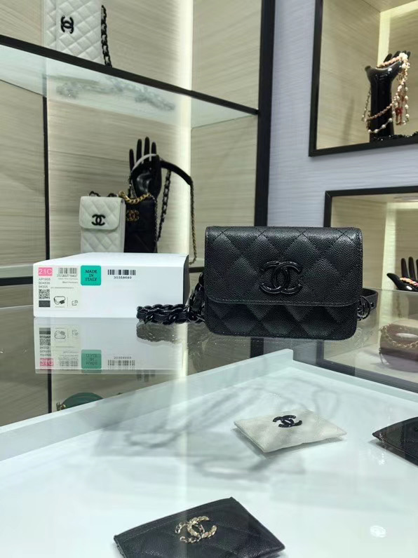 Chanel Belt Flap Card Holder