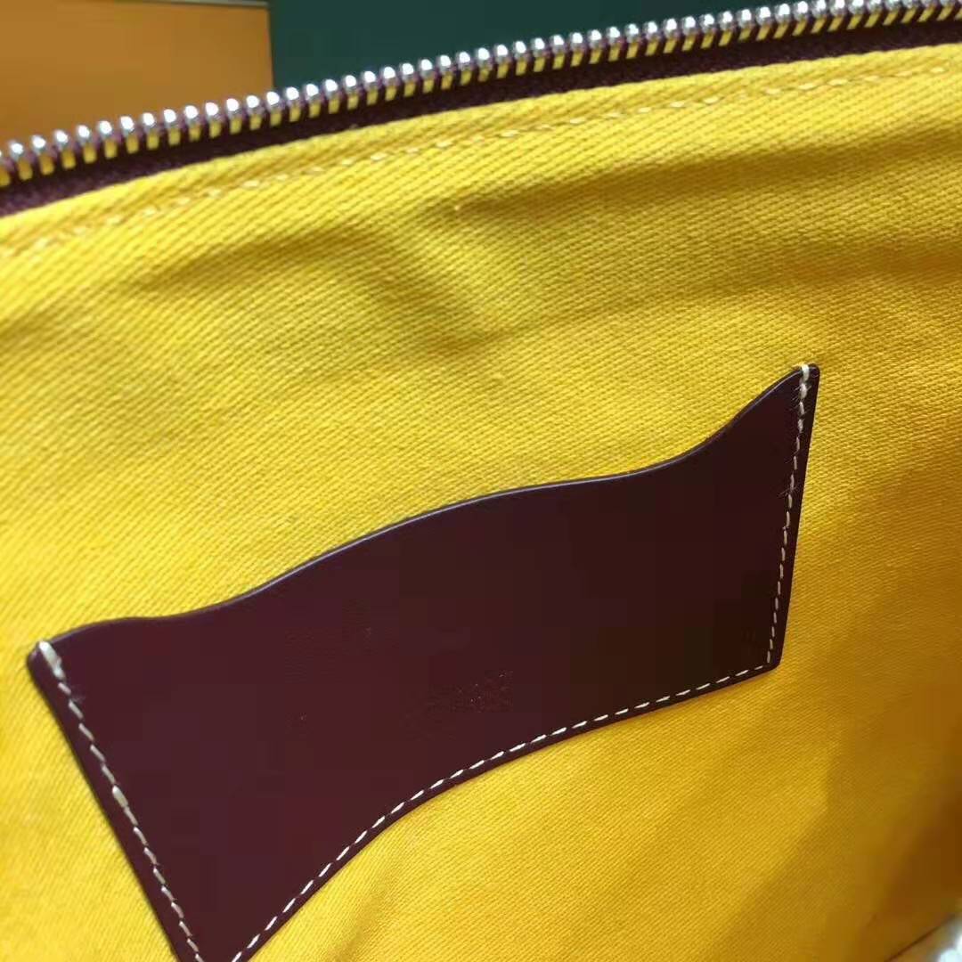 Goyard Senat Pouch MM Maroon Goyard Senat Pouch MM Maroon