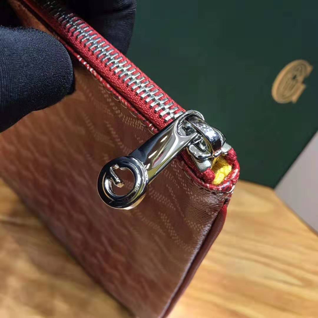 Goyard Senat Pouch MM Red Goyard Senat Pouch MM Red
