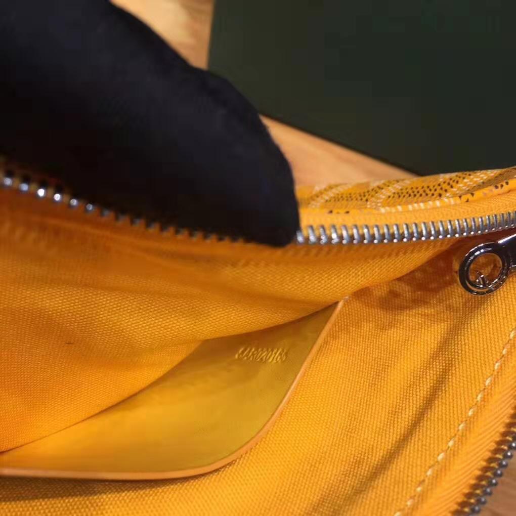 Goyard Senat Pouch PM Yellow Goyard Senat Pouch PM Yellow