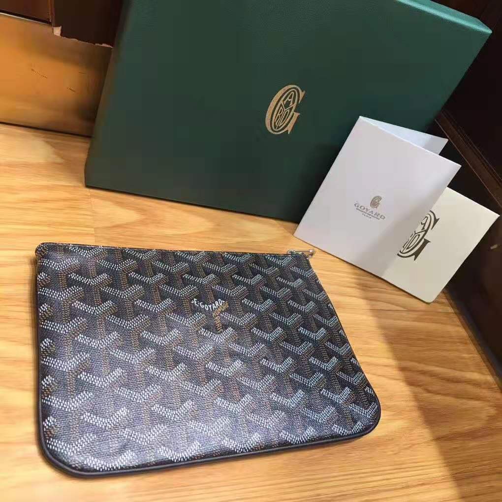 Goyard Senat Pouch PM Black Goyard Senat Pouch PM Black