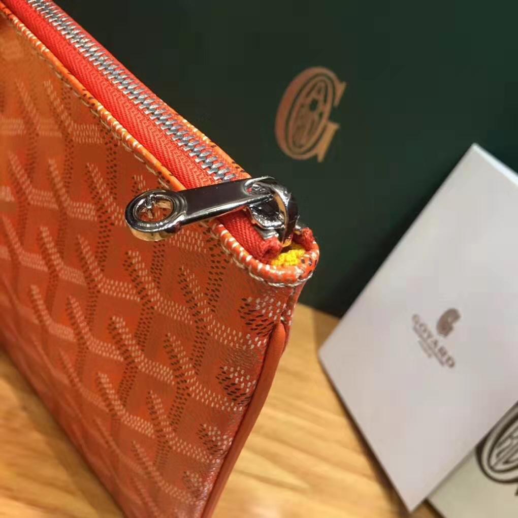 Goyard Senat Pouch PM Orange Goyard Senat Pouch PM Orange