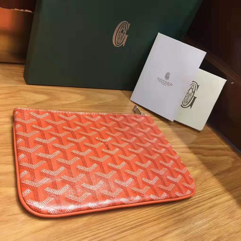 Goyard Senat Pouch PM Orange Goyard Senat Pouch PM Orange