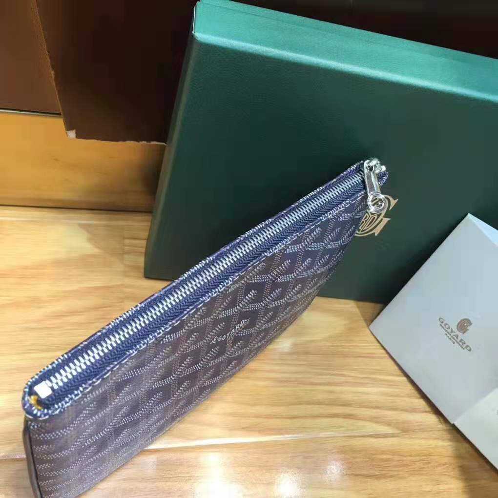 Goyard Senat Pouch PM Navy Blue Goyard Senat Pouch PM Navy Blue