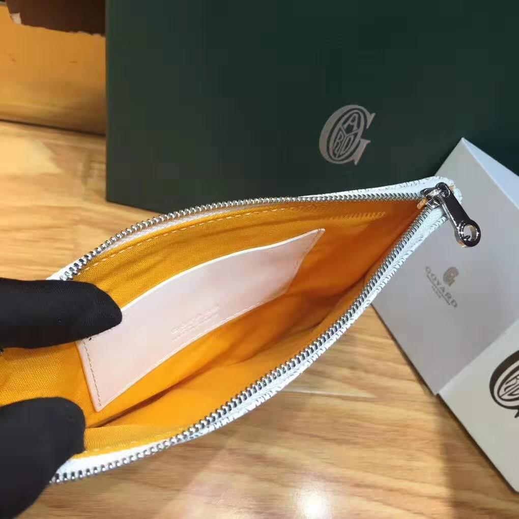 Goyard Senat Pouch PM White Goyard Senat Pouch PM White