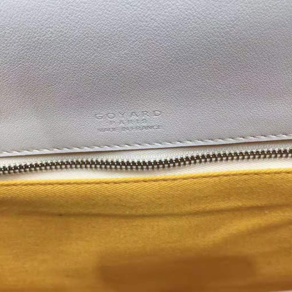 Goyard Belvedere Messenger MM White Goyard Belvedere Messenger MM White