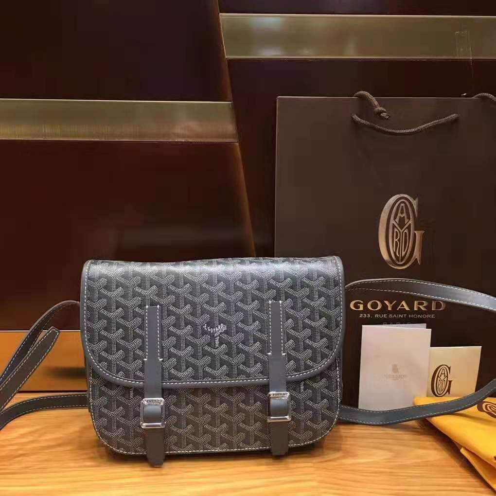 Goyard Belvedere Messenger MM Grey