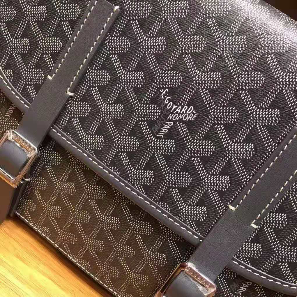 Goyard Belvedere Messenger MM Grey Goyard Belvedere Messenger MM Grey