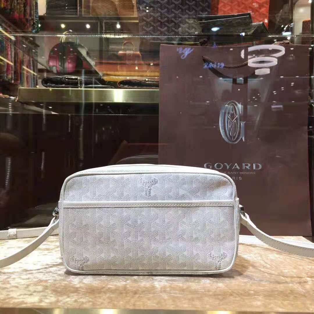 Goyard Camera Bag White